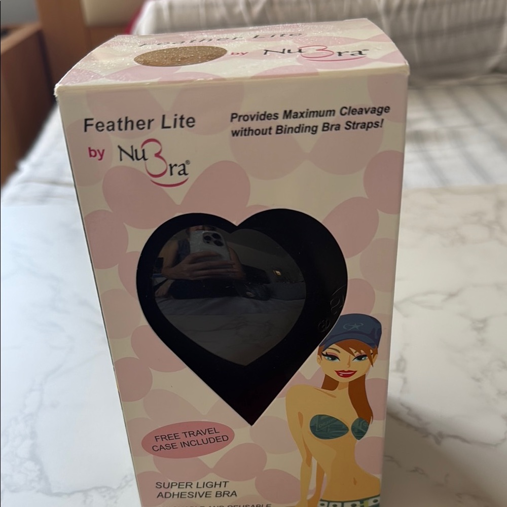 NuBra Feather Lite Adhesive Bra in Black